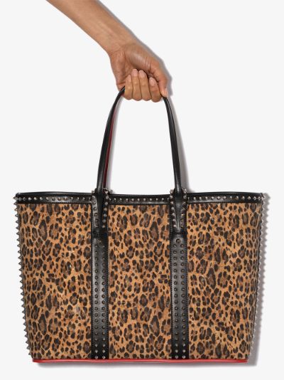 leopard calf hair handbag