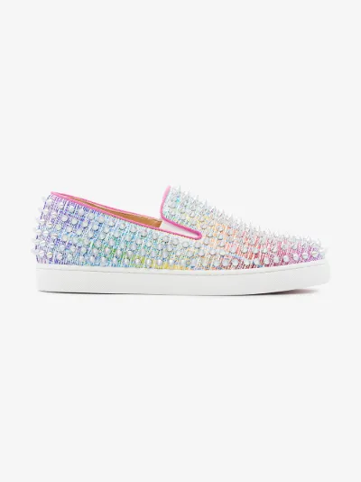 louboutin pink glitter sneakers louboutin pink glitter sneakers