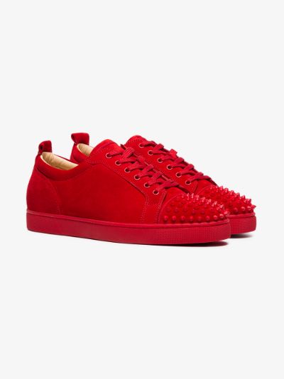 christian louboutin red sneakers
