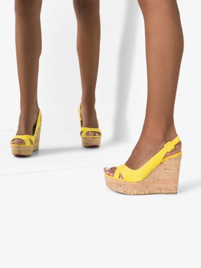 yellow cork wedges