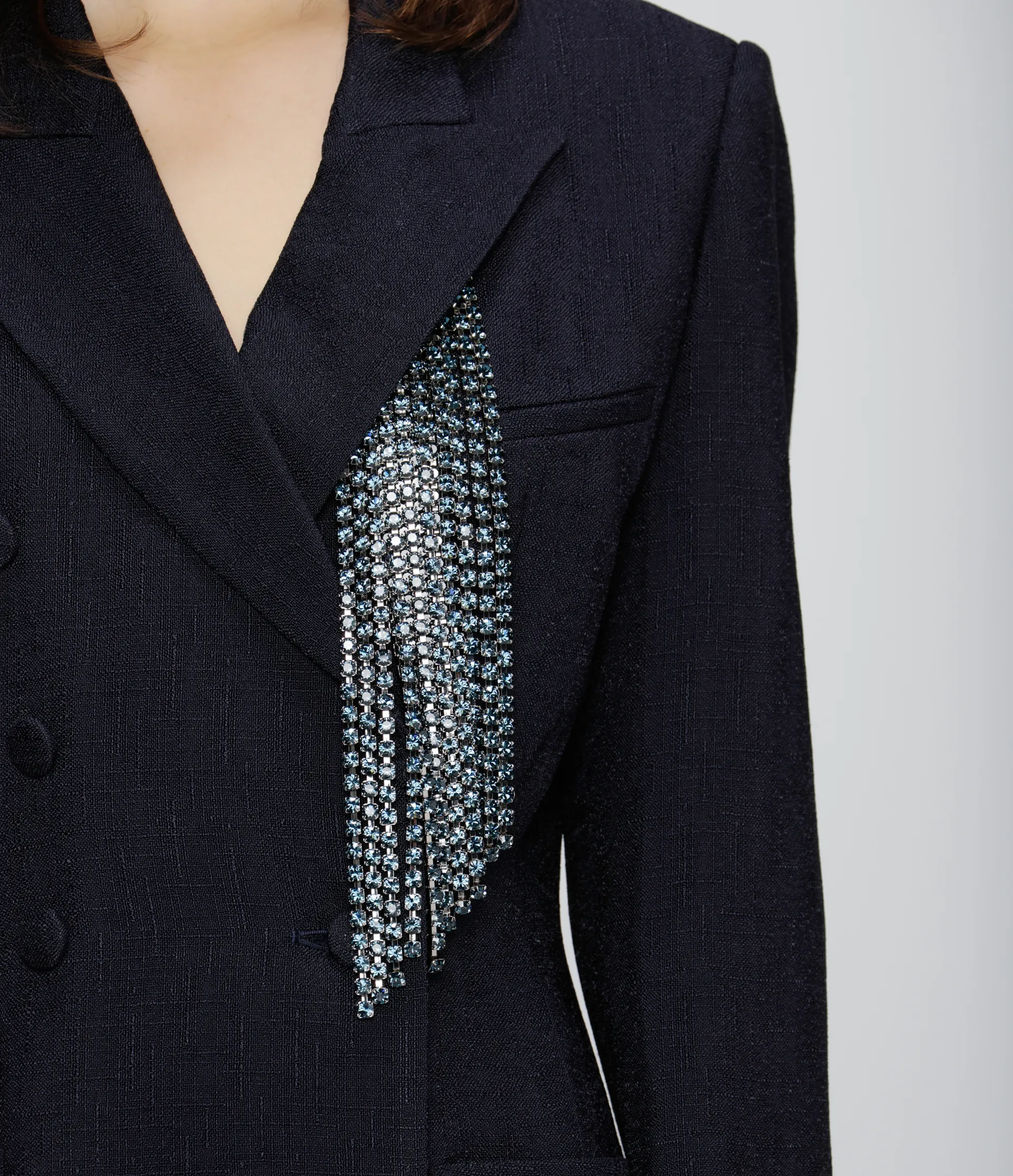 Crystal Cupchain Blazer Christopher Kane