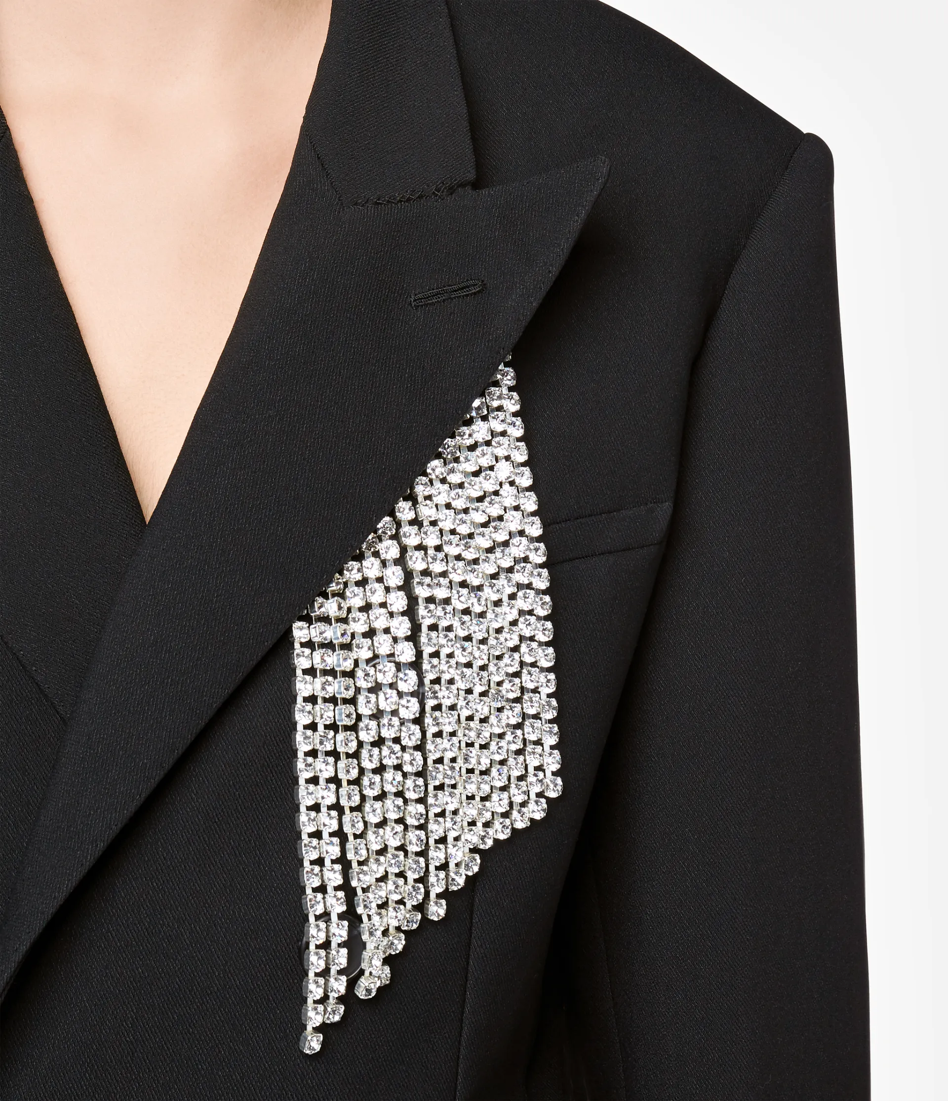 Christopher Kane Crystal Tailored Jacket