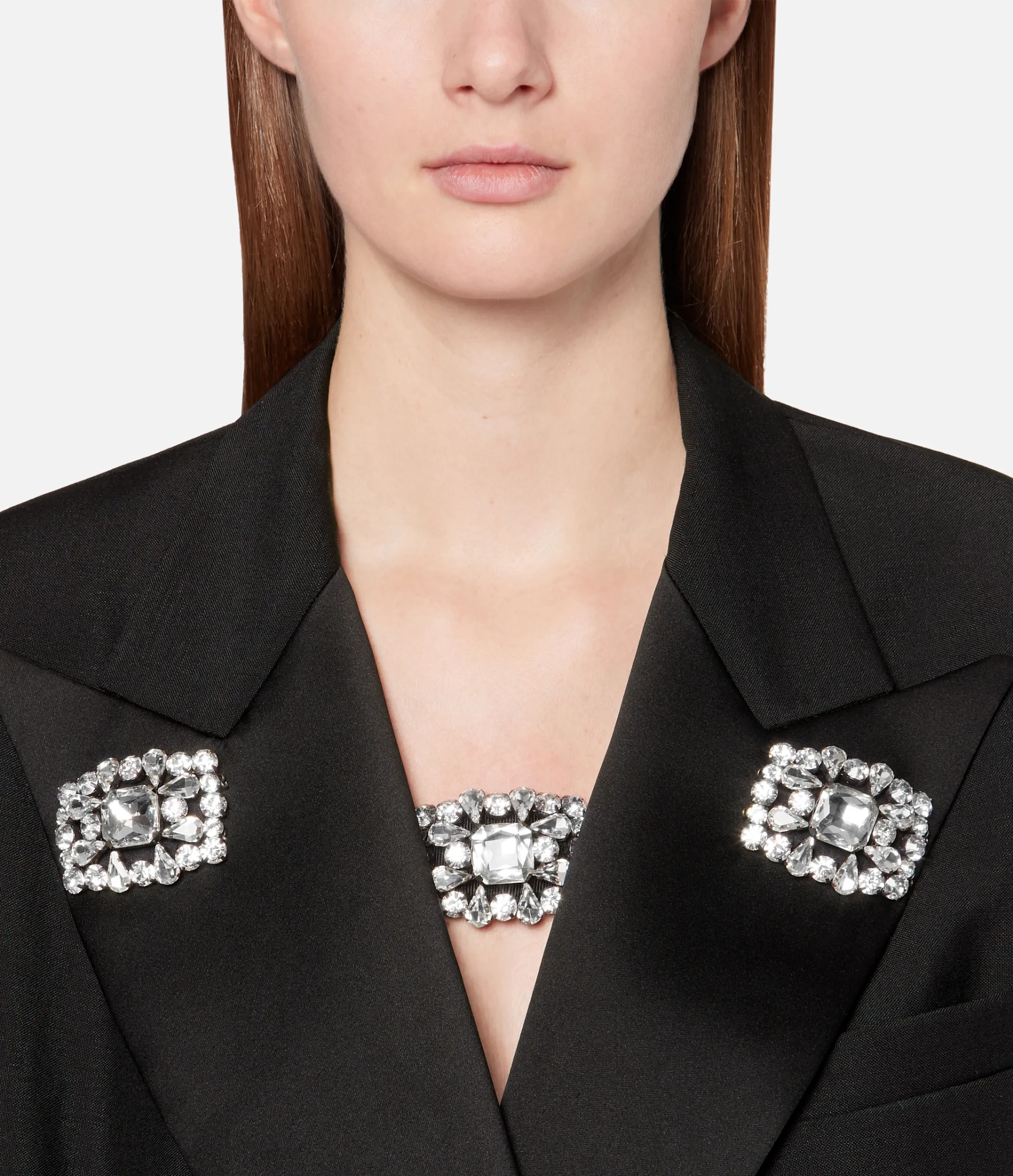 Crystal Wool Blazer Christopher Kane