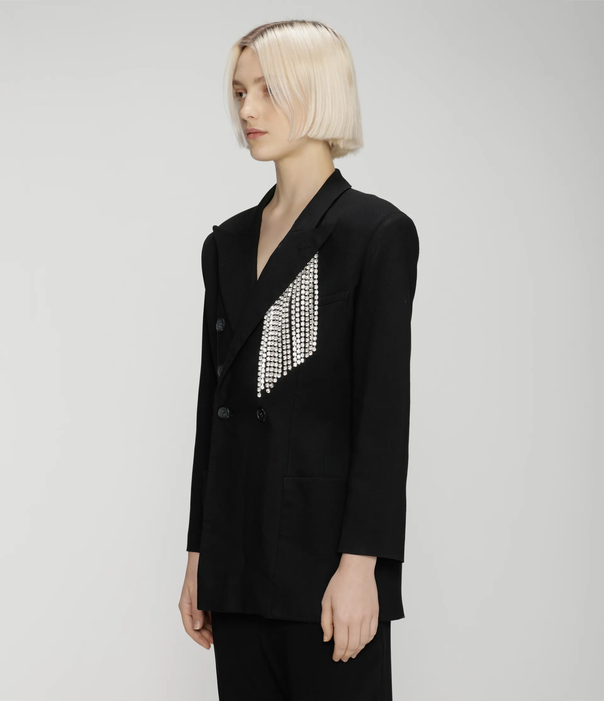 Cupchain Crystal Blazer Christopher Kane