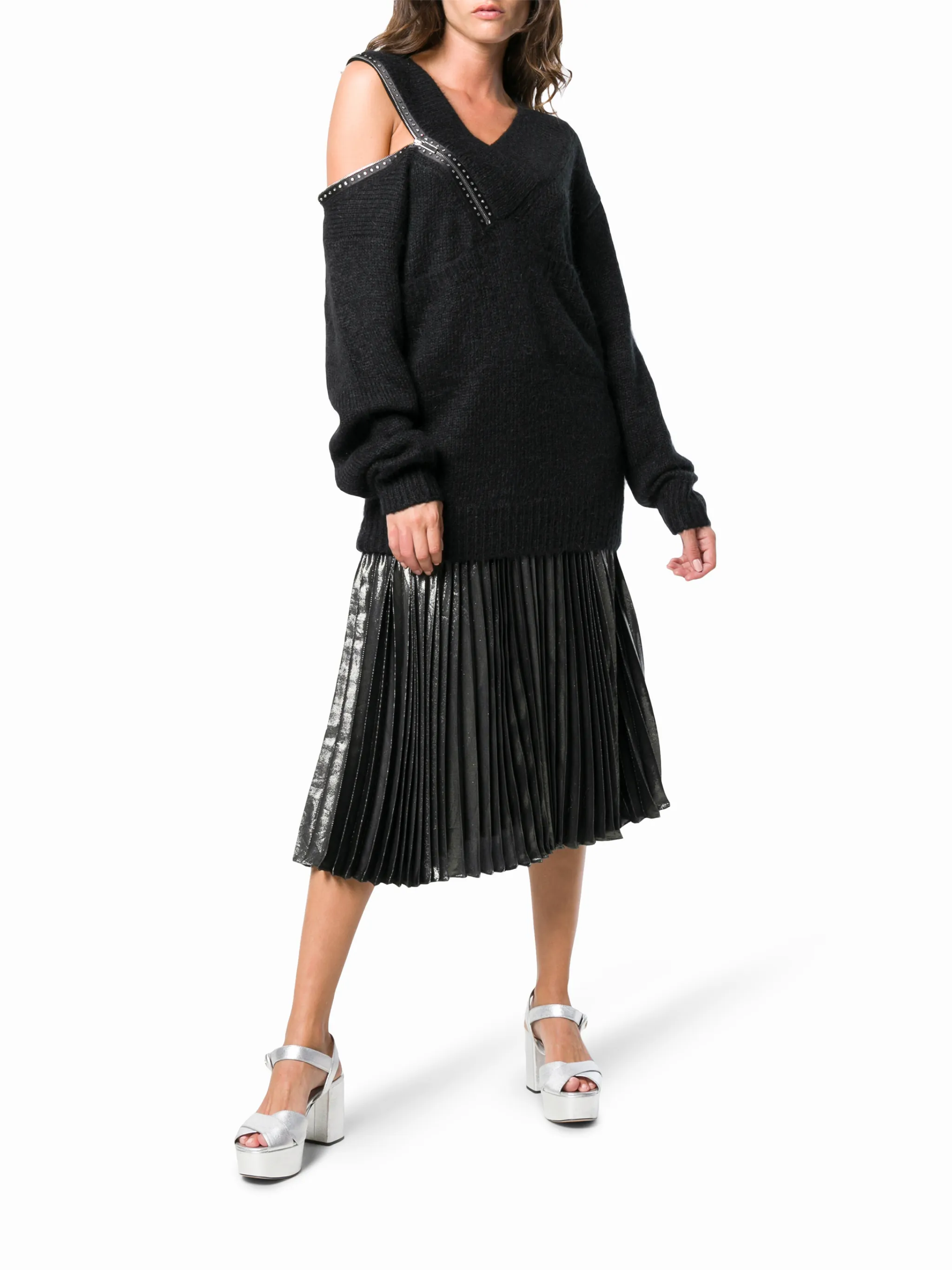 Christopher Kane crystal cut out jumper | Eraldo.com FR