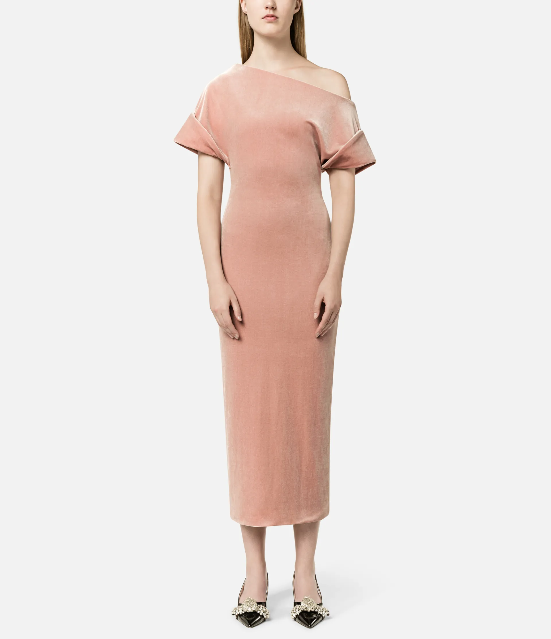 christopher kane velvet dress