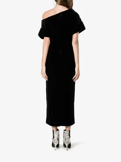 christopher kane velvet dress