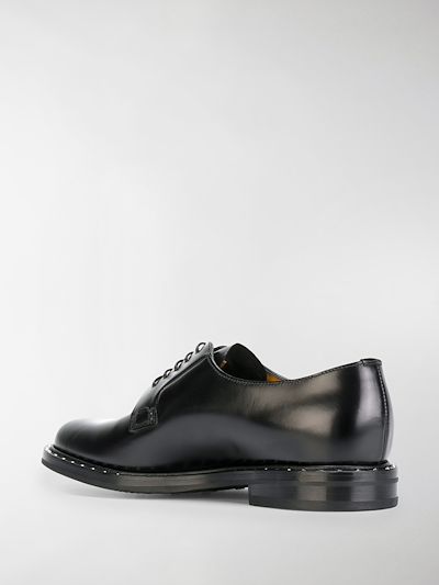 studded derby shoes
