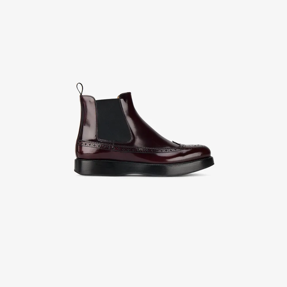 ladies brown chelsea ankle boots
