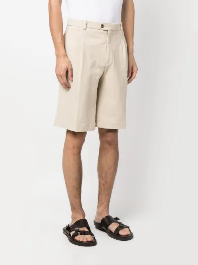 Knee length best sale chino shorts