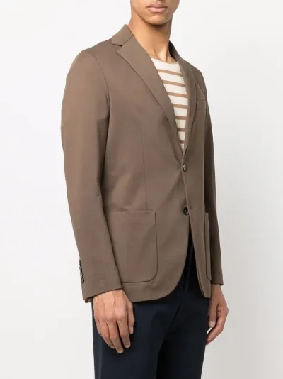 nocthed-lapels single-breasted blazer | Circolo 1901 | Eraldo.com