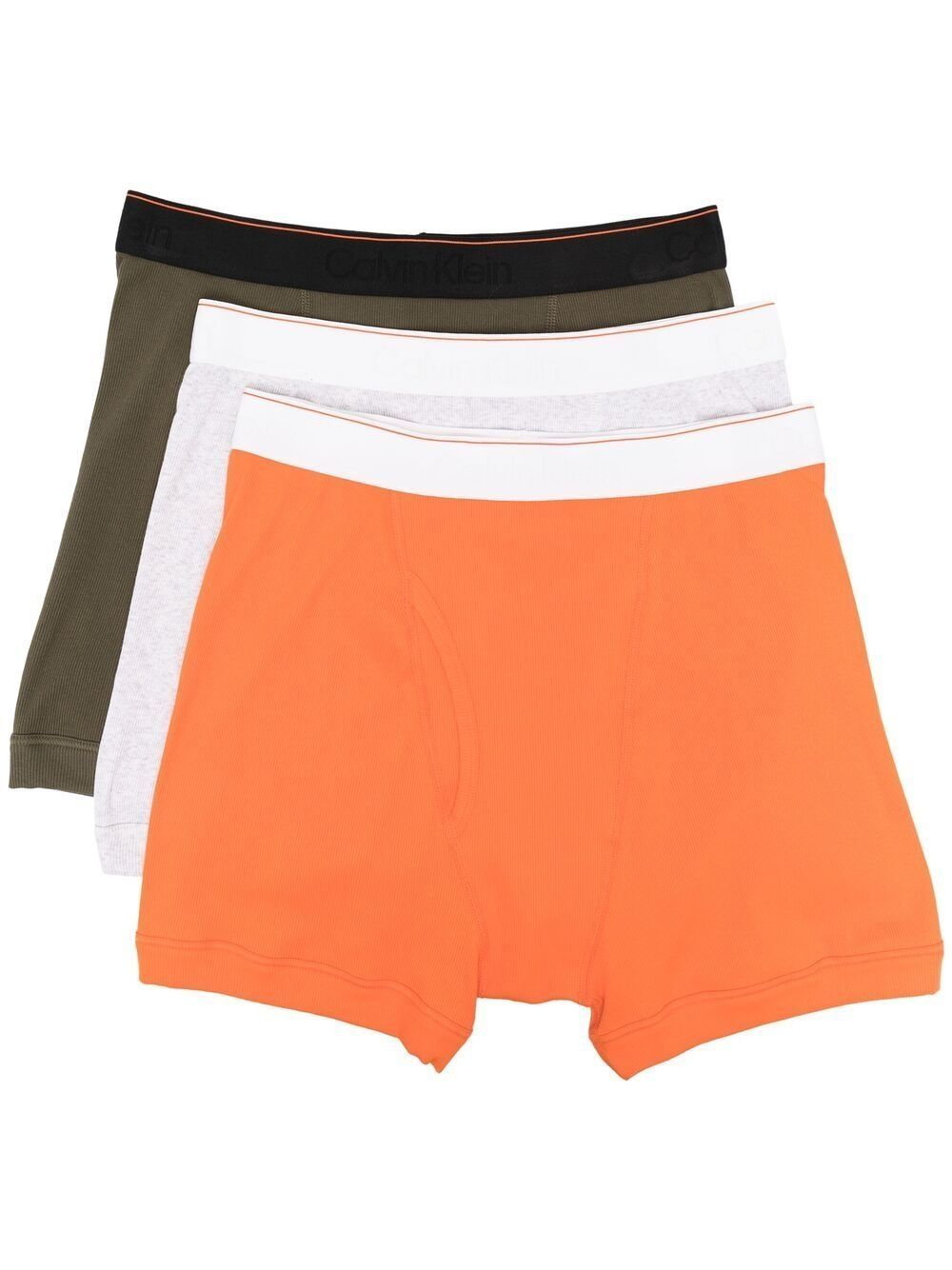 Calvin klein orange boxers best sale