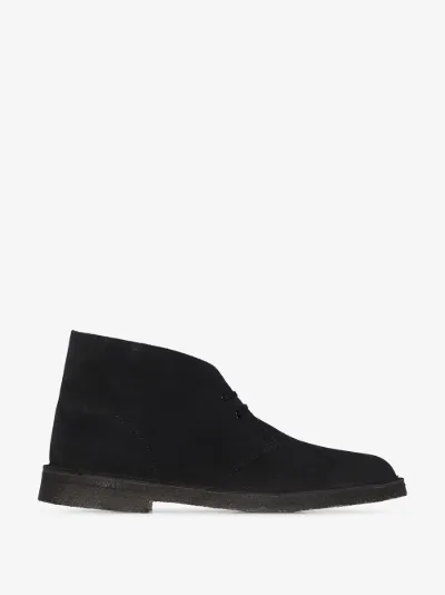 clarks black suede shoes