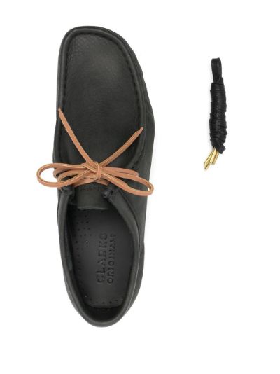 clarks lace up sneakers