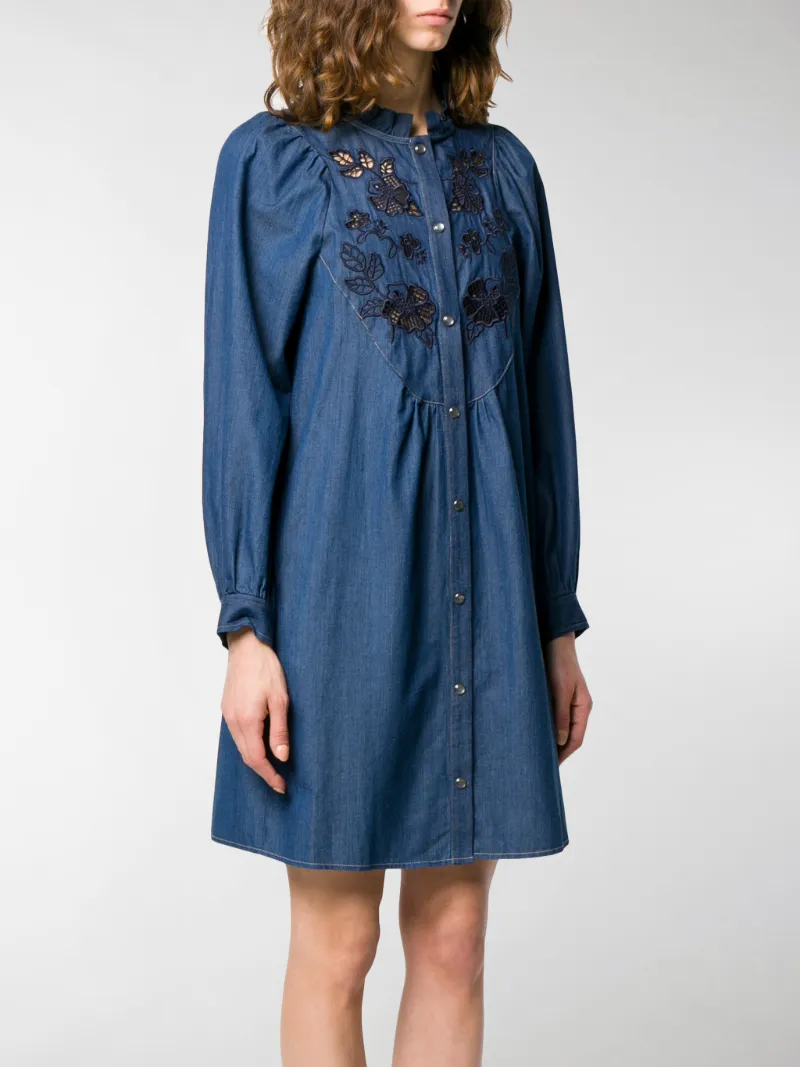 coach denim dress