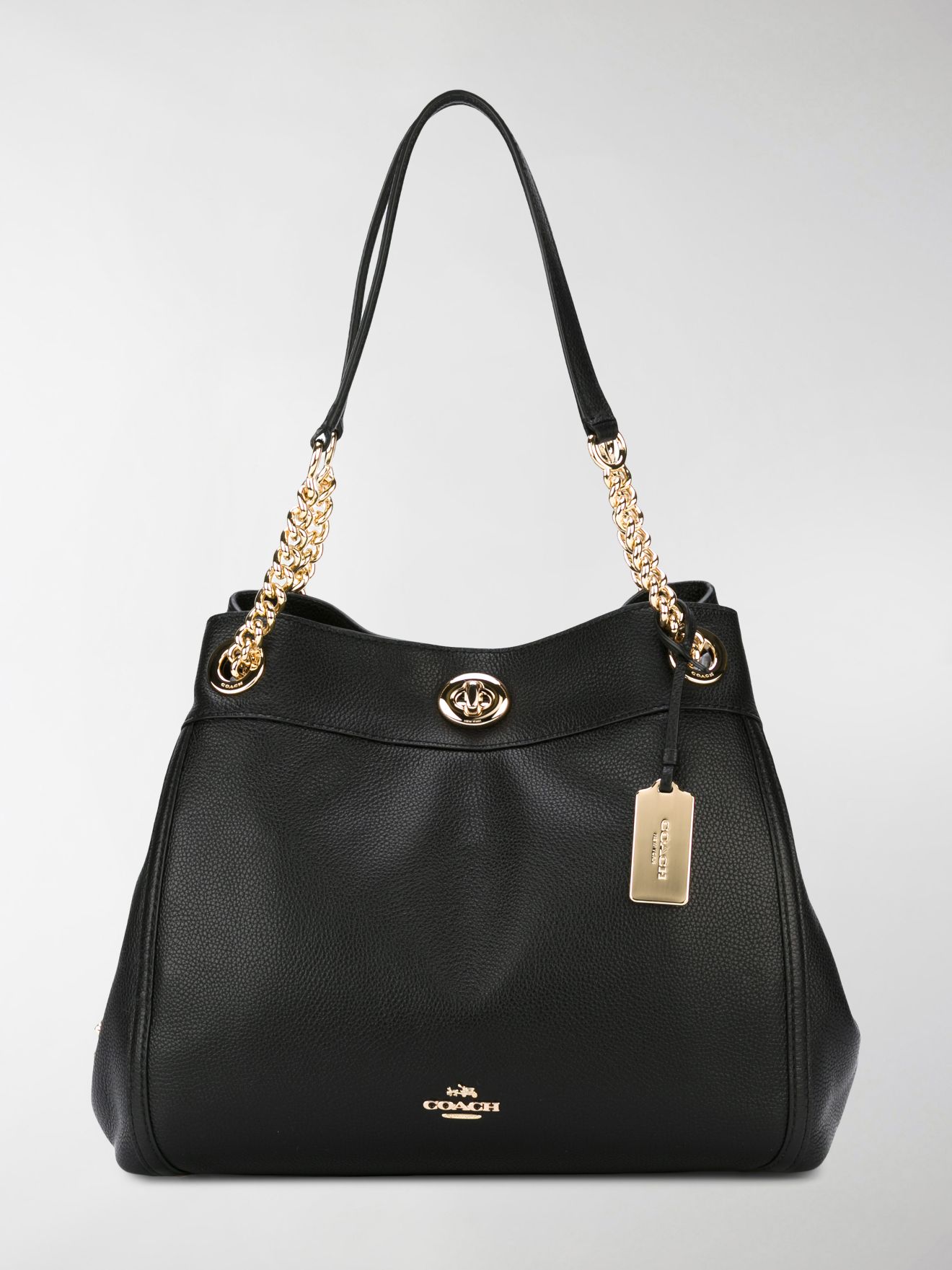 coach turnlock shoulder bag