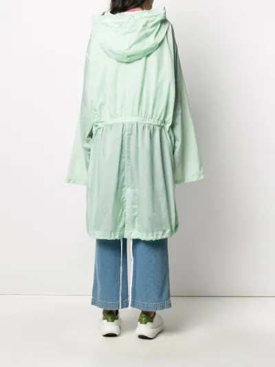 button up raincoat