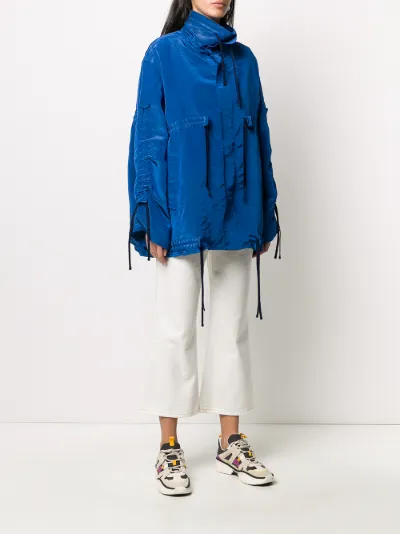 oversized rain jacket
