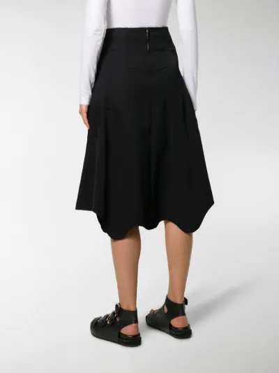comme des garcons skirt pants