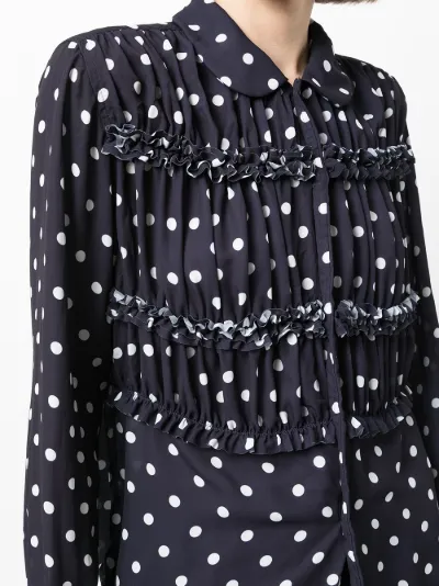 commes de garcon polka dot