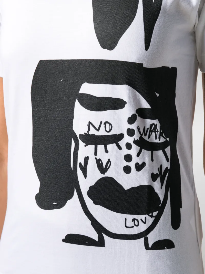 comme des garcons graphic tee