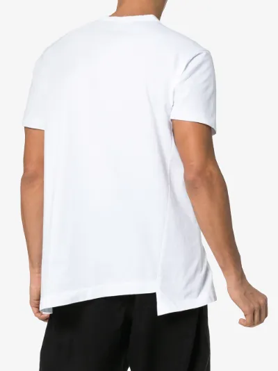 comme des garcons homme plus asymmetric shirt