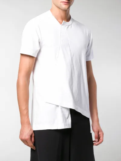 comme des garcons homme plus asymmetric shirt