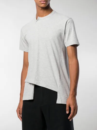 comme des garcons homme plus asymmetric shirt