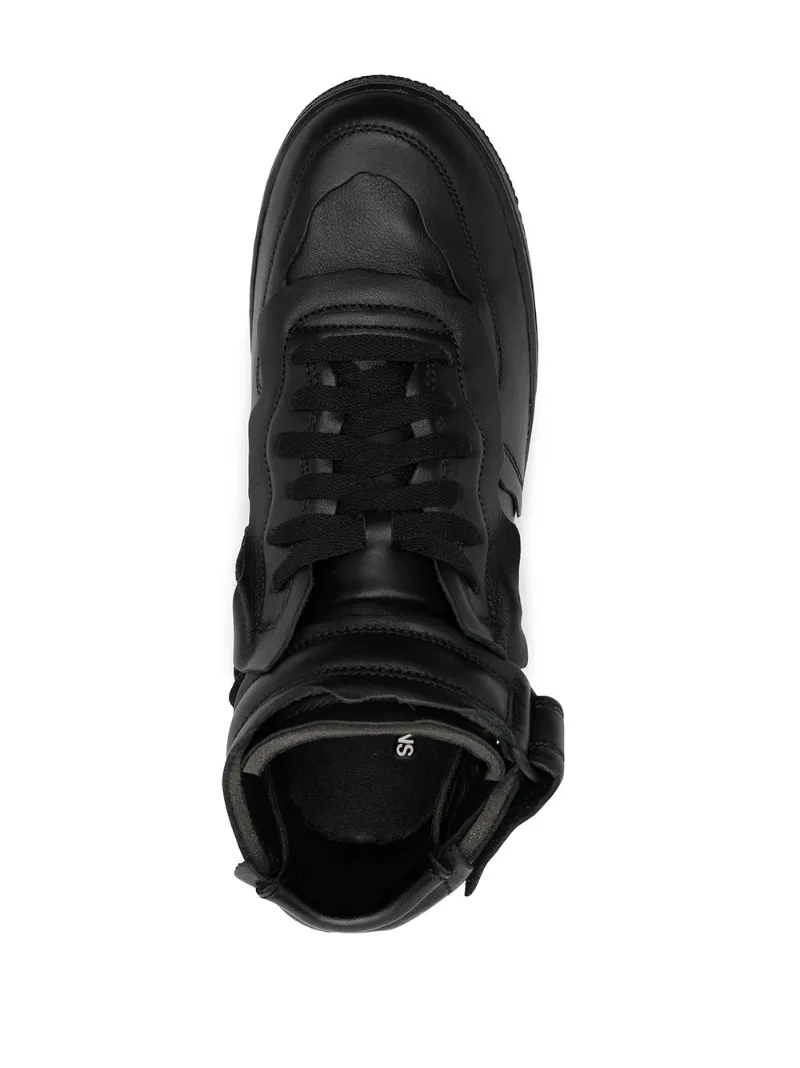 Comme Des Garçons Homme Plus x Nike Air Force 1 cut-out sneakers black |  MODES