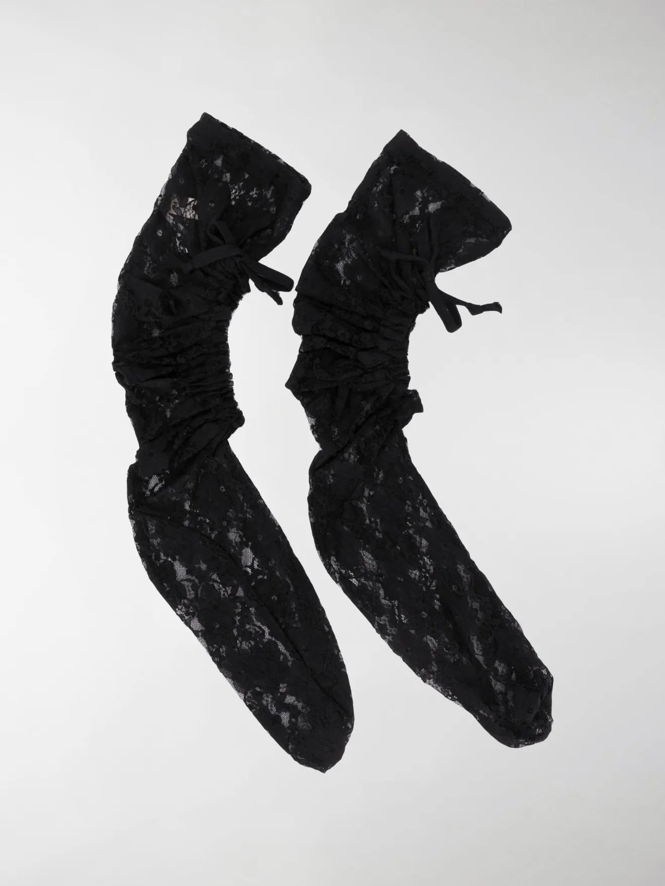 comme des garcons socks white