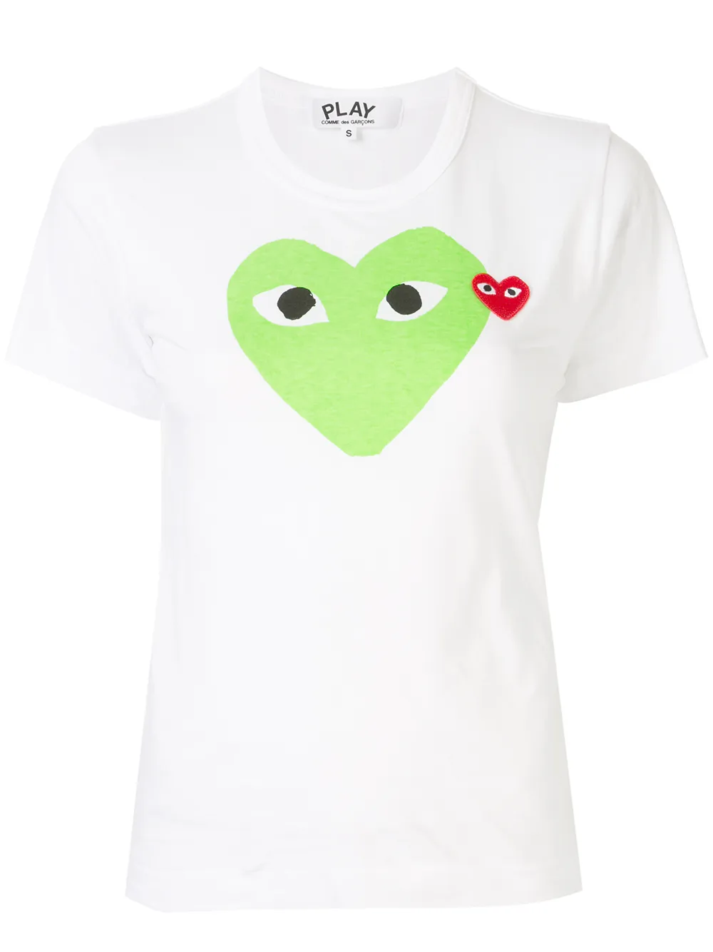 Comme des garcons shop t shirt green