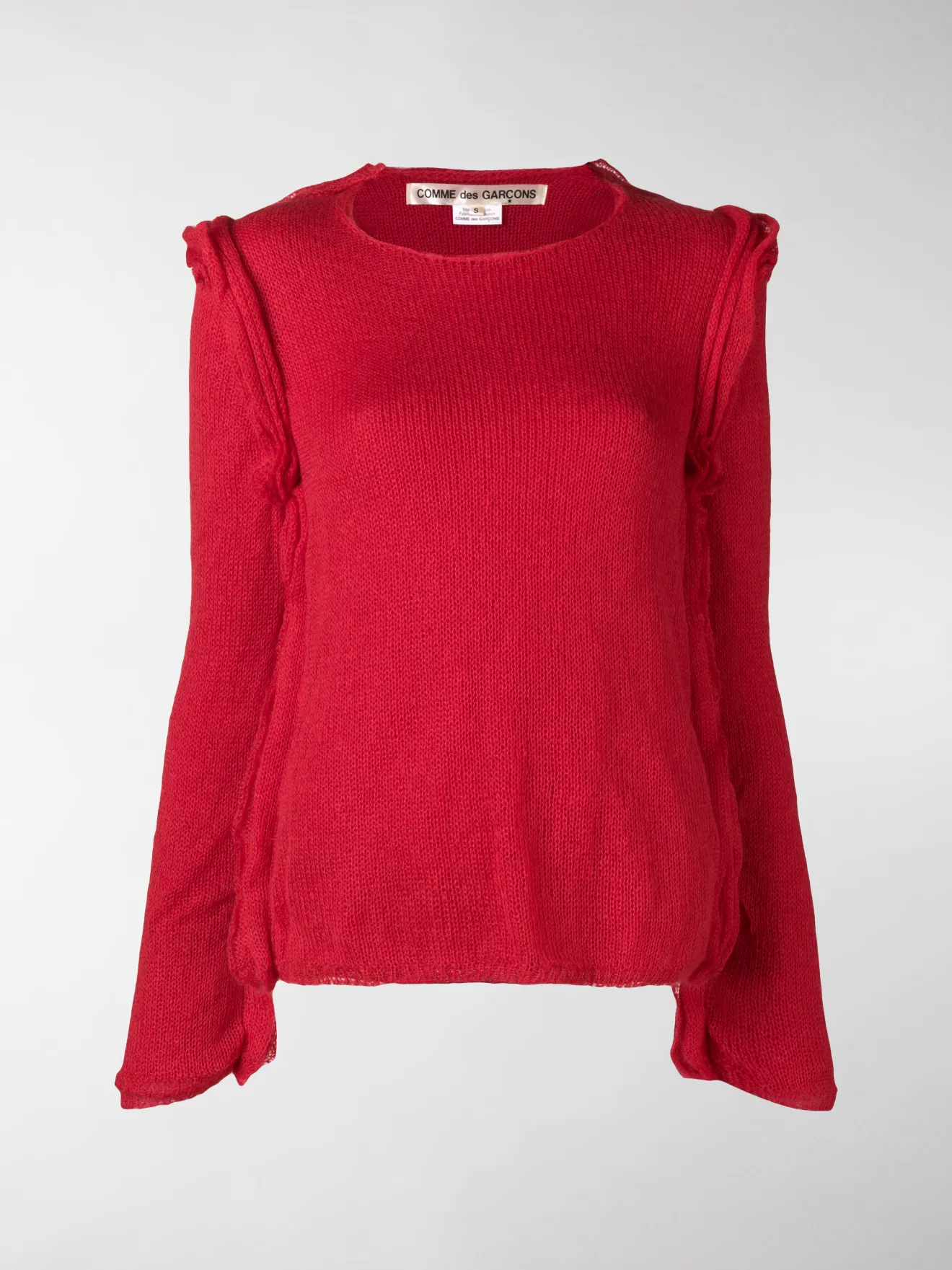 comme des garcons maglia maniche lunghe