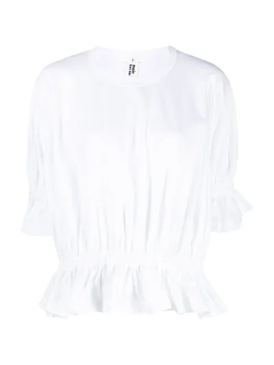 Noir Kei Ninomiya ruffle trim T-shirt 