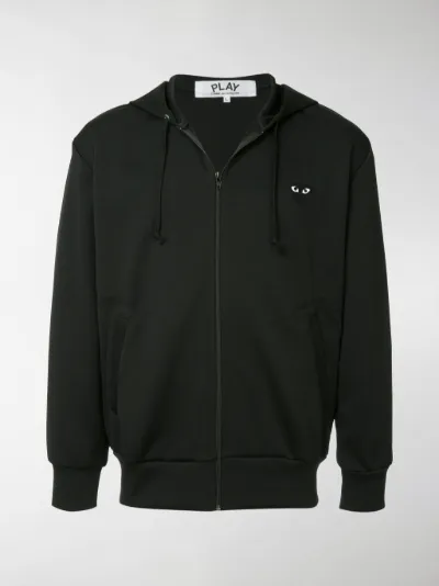 comme de garcons black hoodie