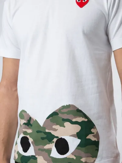 cdg play camo