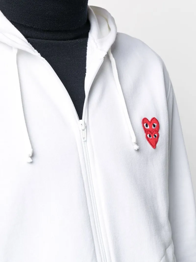 play heart hoodie