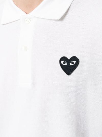 Comme des Garcons Play Heart Polo Shirt