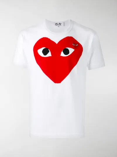 heart logo T-shirt white 