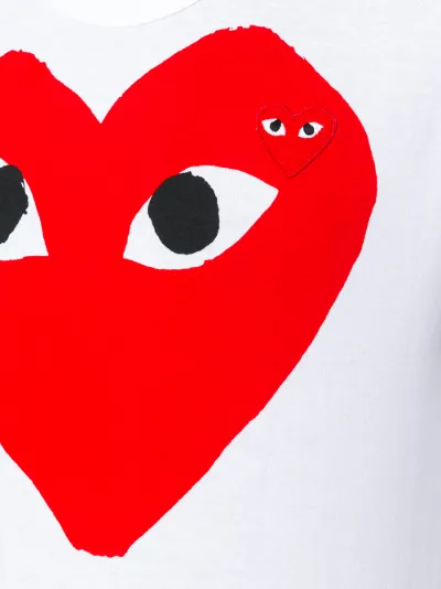 comme des garçons play heart