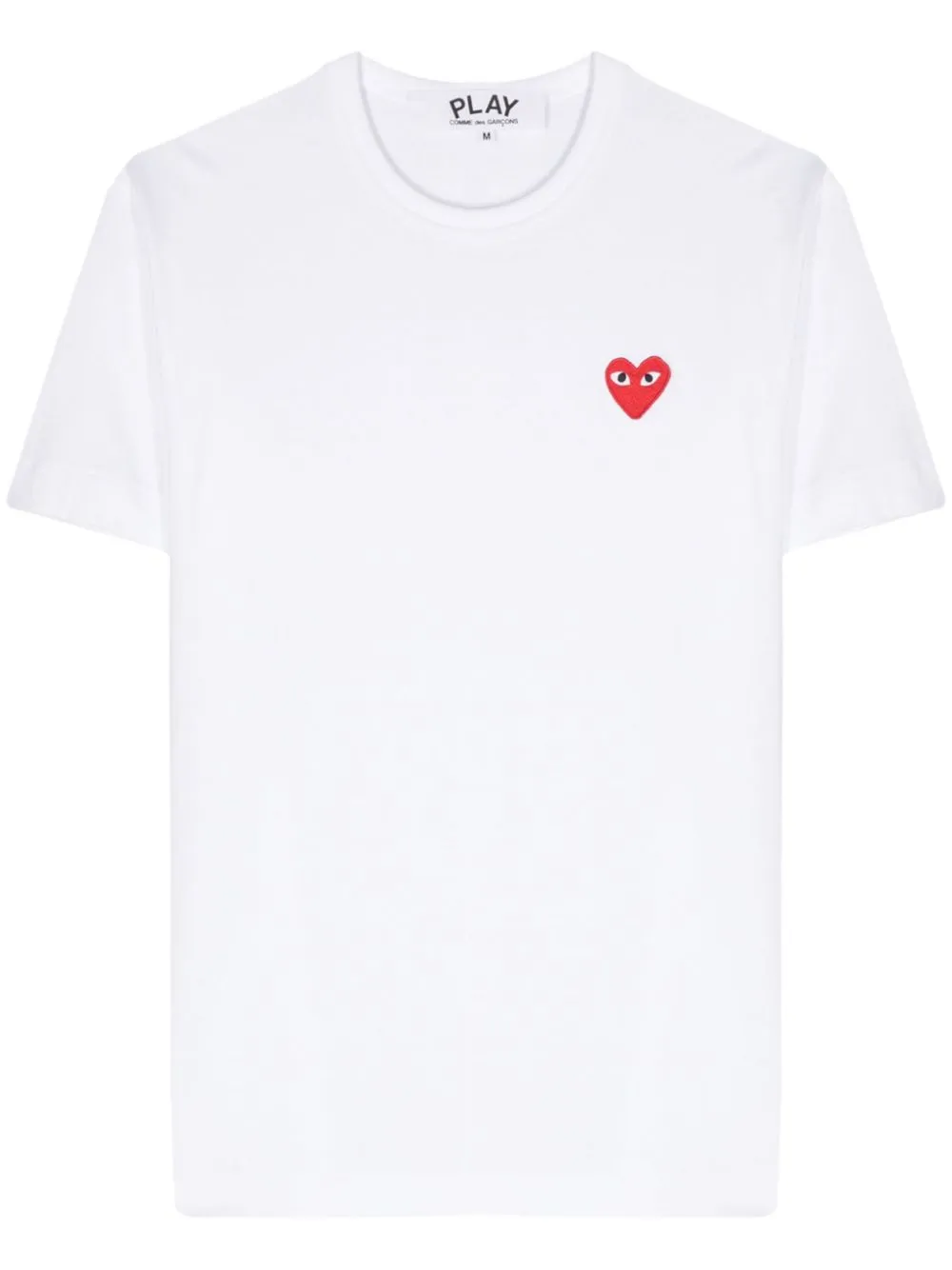 Comme Des Garcons Play heart patch cotton T shirt Eraldo FR