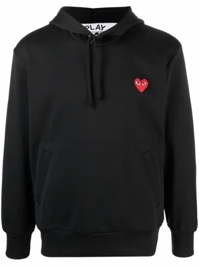 Comme Des Garcons Play heart print pullover hoodie Eraldo TH