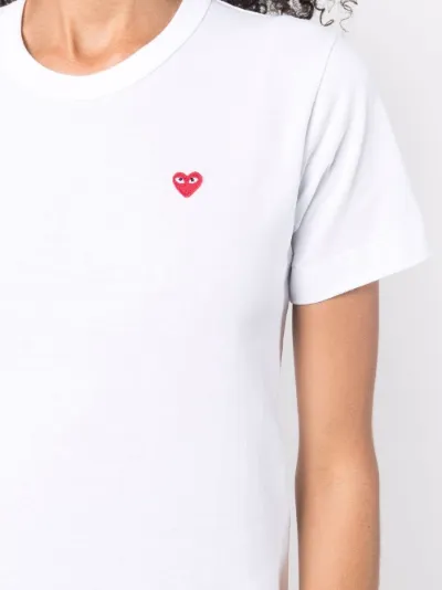 comme des garcons logo patch