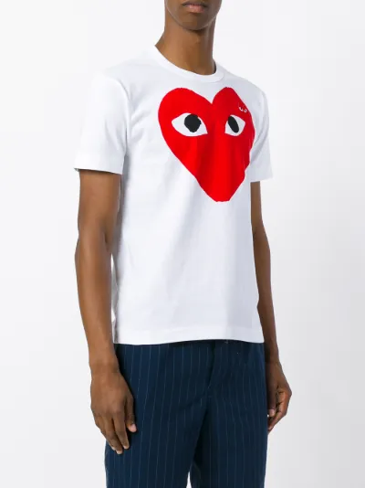 commes des garcons play shirt