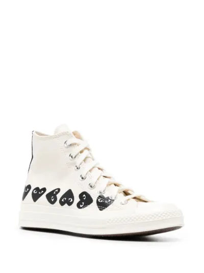 Comme des garcons play x converse chuck taylor multi heart online