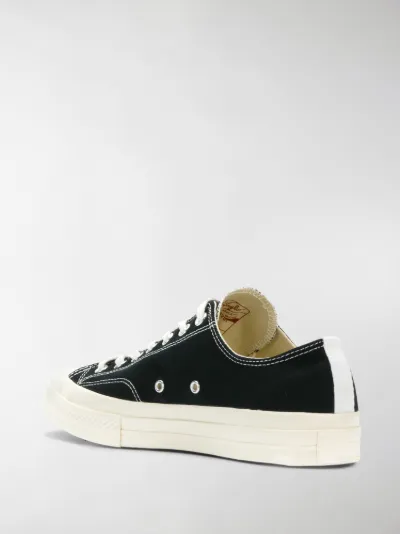 low top comme de garcons converse
