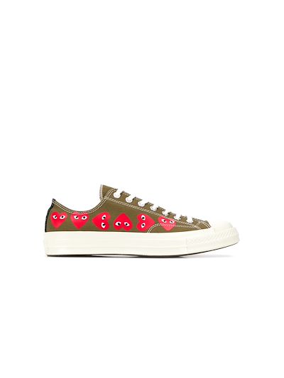 comme des garcons play x converse chuck taylor low