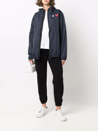 comme des garcons quilted jacket zipline