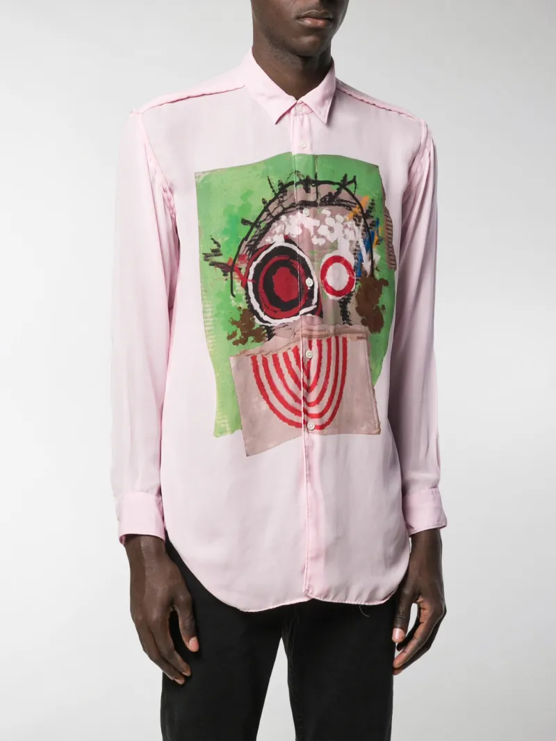 comme des garcons painting