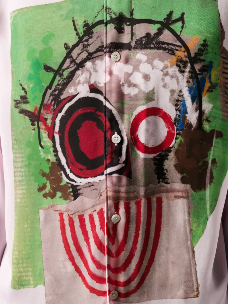comme des garcons painting