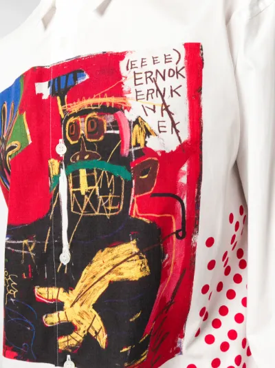 comme des garcons shirt x jean-michel basquiat